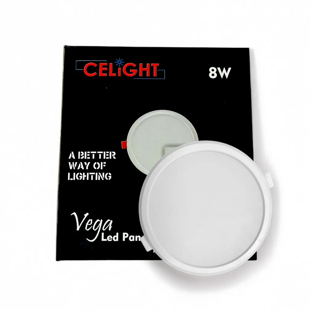 Round Panel Light –8 Watt (Cut Size: 4 Inch) (White)
