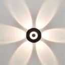 CELIGHT Led 6 Way Wall Light |6 Direction Light| 6-Way LED Wall Lamp |7W| Warm White| Outdoor Wall Lights for Balcony,Gate,Elevation,Garden| Wall Lamp| Decorative Flower Wall Light|Pack of 1