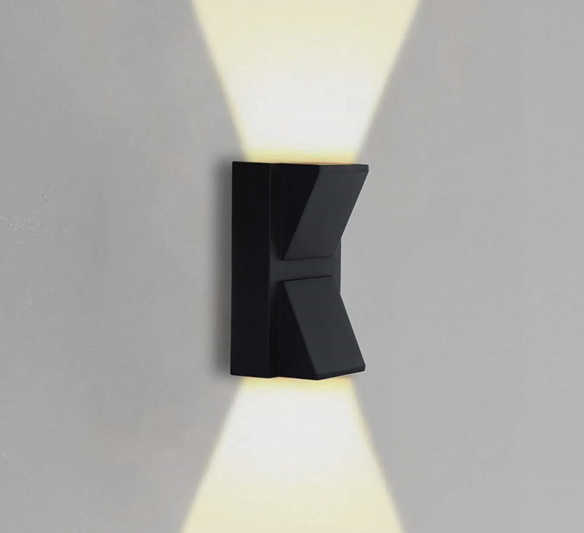 CELIGHT 2 Way Wall Light|K Model|Warm White|IP65 Waterproof Light|Wall Lamp| Two Direction Wall Light| Up Down Light for Balcony |Outdoor Lights for Elevation,Garden| Pack of 1|2 Side Wall Light