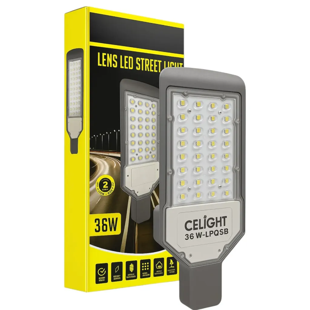 Celight 36W LED Street Light – IP65 Waterproof Outdoor Street Lighting