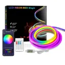 CELIGHT 16.4Ft (5M) Flexible Smart RGBIC Neon LED Strip Lights, Waterproof USB Powered Rope Light with App & Remote Control, Music Sync, RGB Strip, Home Decor, Gaming & Diwali Decoration| Pack of 1