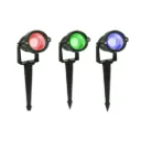 CELIGHT 5W RGB LED Garden Spike Light|Automatic Color Changing|Waterproof Outdoor Tree Multicolor Spotlight| Spike Lamp for Lawn, Garden, Pathway,Plants and Trees|Pack of 1|